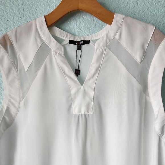 Yest summer minimalist sleeveless blouse - Picture 2 of 8